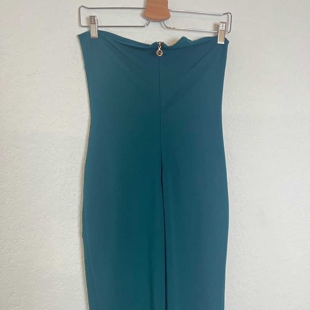 Nookie Lust One Shoulder Gown in Green - Picture 6 of 10
